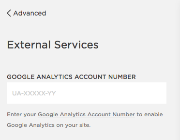 Remove Analytics from Squarespace