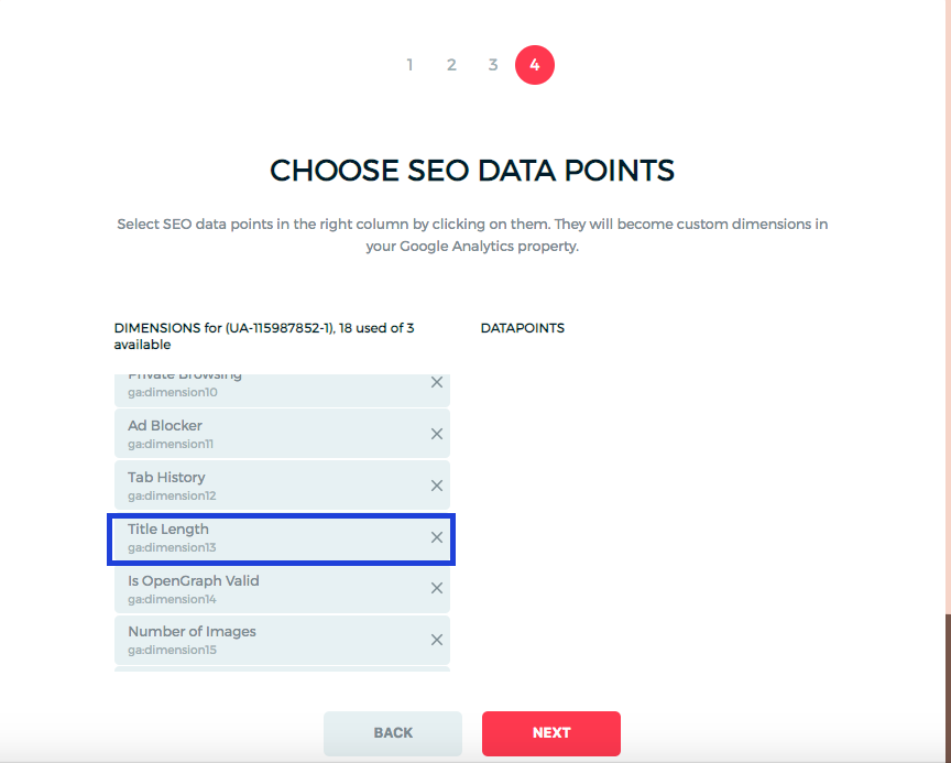 Select Data Points Onpage Hero